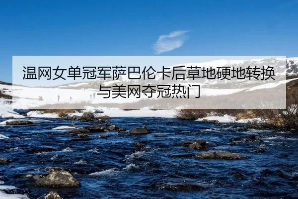温网女单冠军萨巴伦卡后草地硬地转换与美网夺冠热门